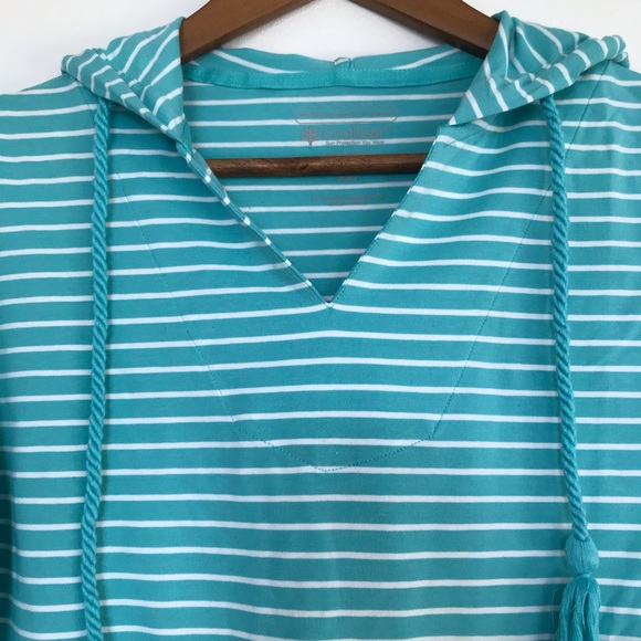 NWT Coolibar Key Colony Beach Hoodie (Size XXS) - Picture 4 of 11